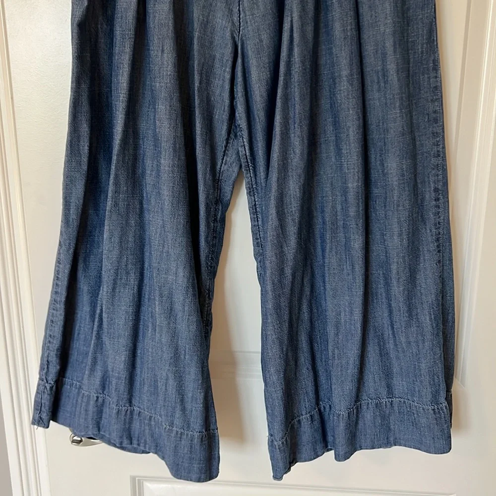 Anthropologie Pilcro Ultra High-Rise Cropped Wide-Leg Jeans - Picture 4 of 11